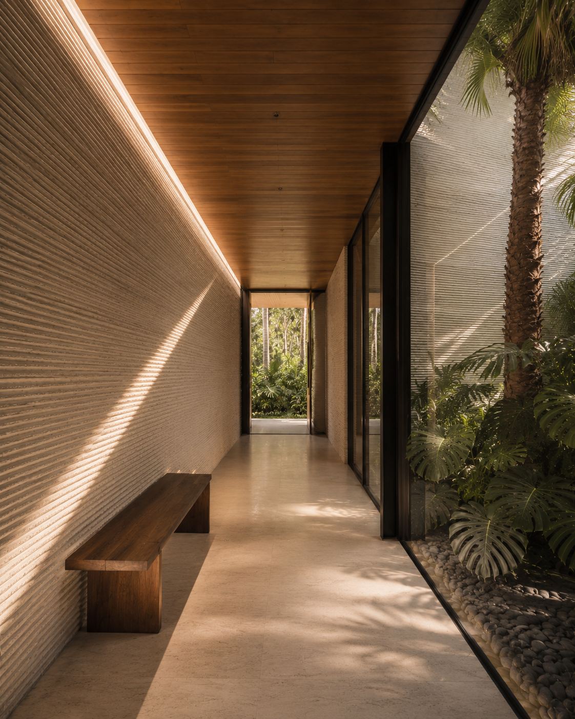 Oak Residence, corridor